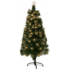 Χριστουγεννιάτικο Δέντρο με Θερμά Λευκά LED Φωτάκια (1,20m)